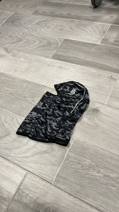 SKI MASK CAMOUFLAGE BLACK