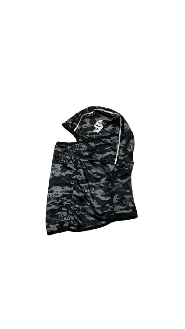 SKI MASK CAMOUFLAGE BLACK