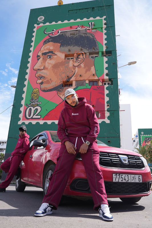 TRACKSUIT TAXI RED